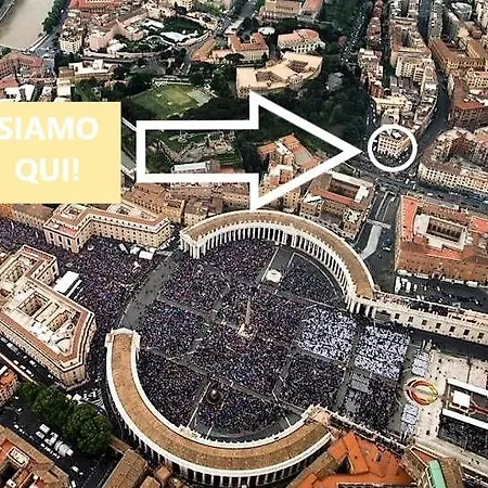 Apt In Front Of The Vatican City Rome Exterior photo